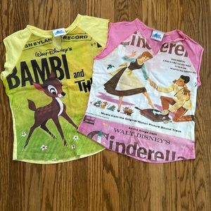 Disneyland Y2K T-Shirts Cinderella & Bambi